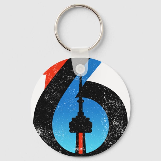 Toronto The Six Keychain (Front)
