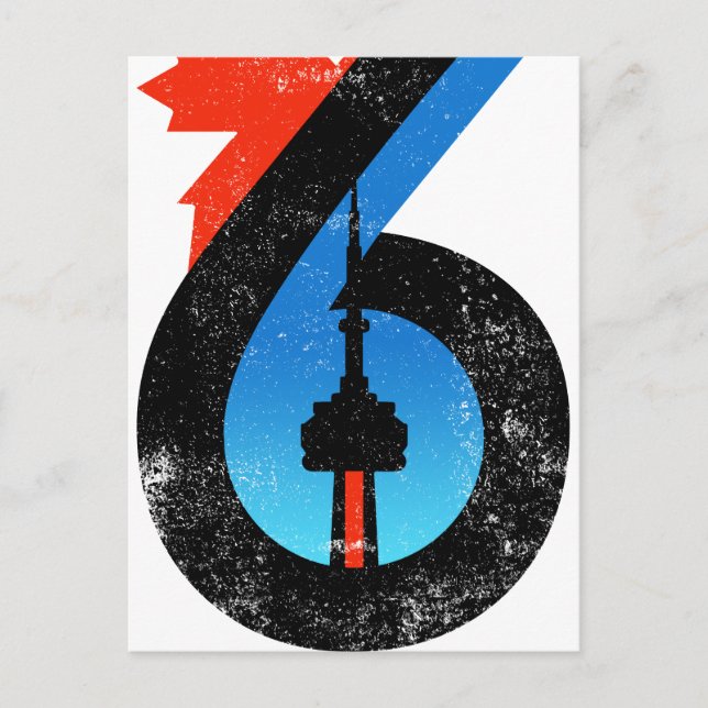 Toronto The Six Postcard (Front)
