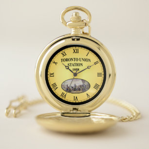 Toronto Union Station ~ Ontario ~ Canada ~   Pocket Watch