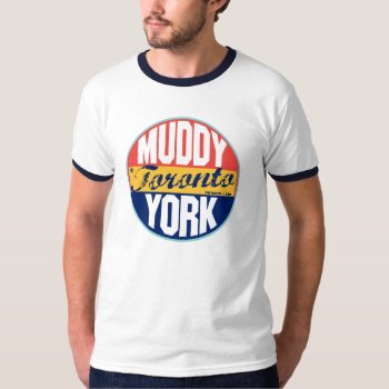 Toronto Vintage Label T-shirt by TurnRight at Zazzle