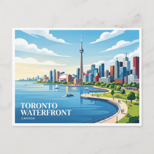 Toronto Waterfront Canada Postcard
