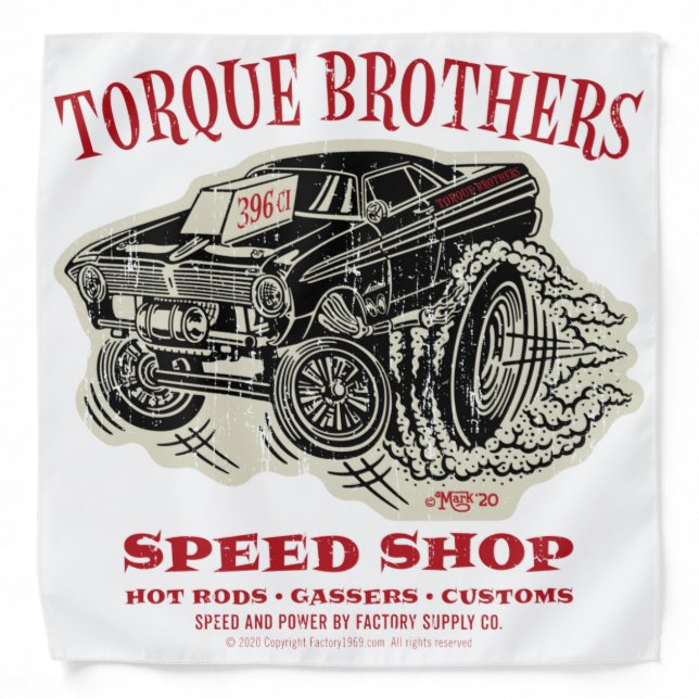 Torque Brothers TB050 Bandana (Front)