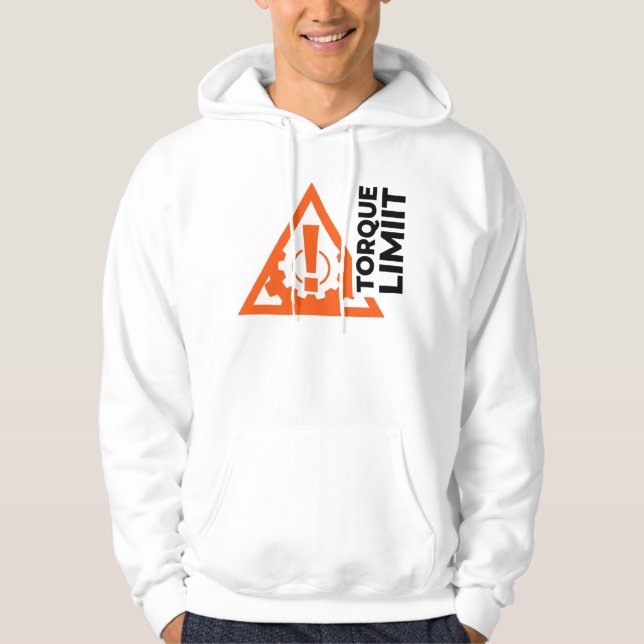 Torque Limit Mechanic Gift Warning Hoodie (Front)