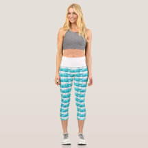 Torquoise Yoga Pants Leggings