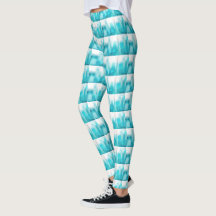 Torquoise Yoga Pants Leggings