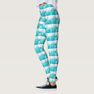 Torquoise Yoga Pants Leggings