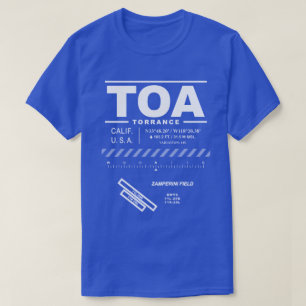 Torrance Airport - Zamperini Field TOA T-Shirt