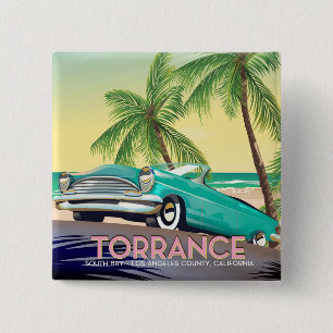 Torrance, California - Los Angeles California Button