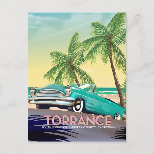 Torrance California _ Los Angeles California Postcard