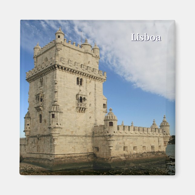 "Torre de Belem, Lisboa" magnet (Front)