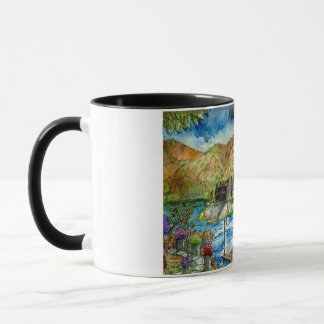 Torre del Lago Acuarela Mug