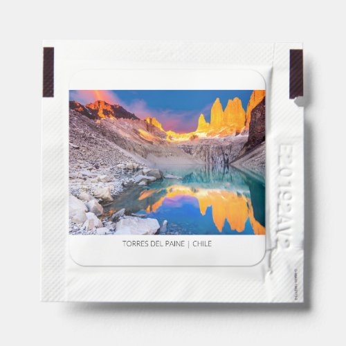Torres del Paine Chile Hand Sanitizer Packet