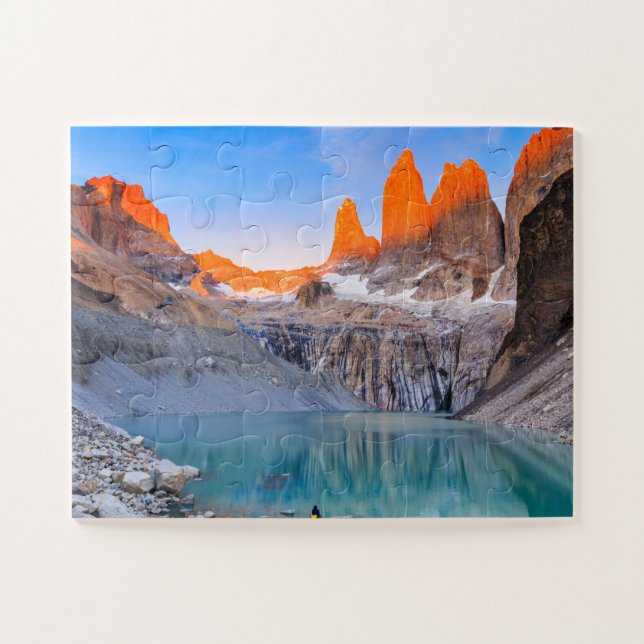 Torres Del Paine National Park, Chile. Jigsaw Puzzle (Horizontal)