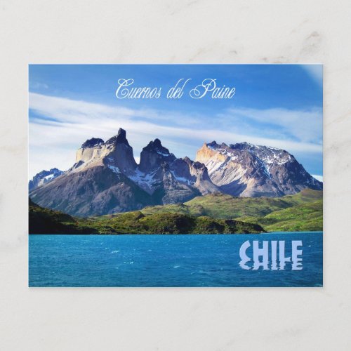 Torres del Paine National Park Chile Postcard