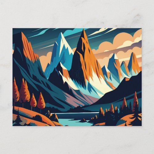 Torres del Paine National Park Chile Postcard