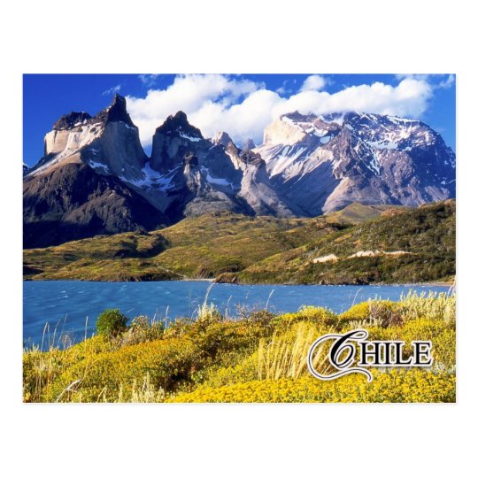 Torres del Paine National Park, Chile Postcard | Zazzle.com