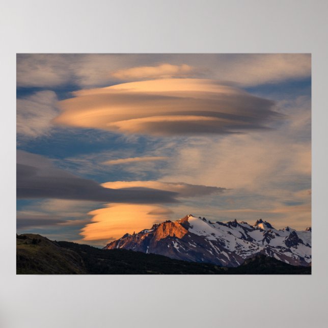 Torres del Paine National Park, Chile Poster (Front)