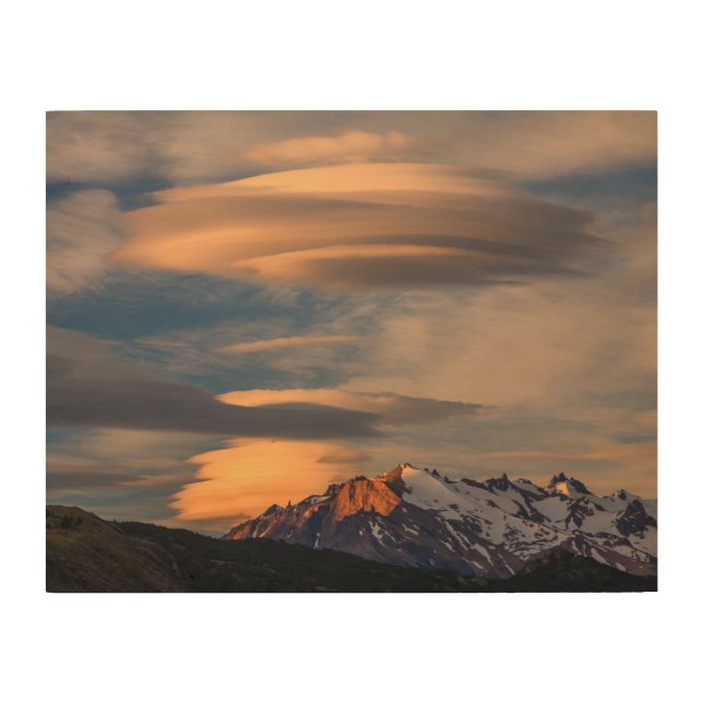Torres del Paine National Park, Chile Wood Wall Art (Front)