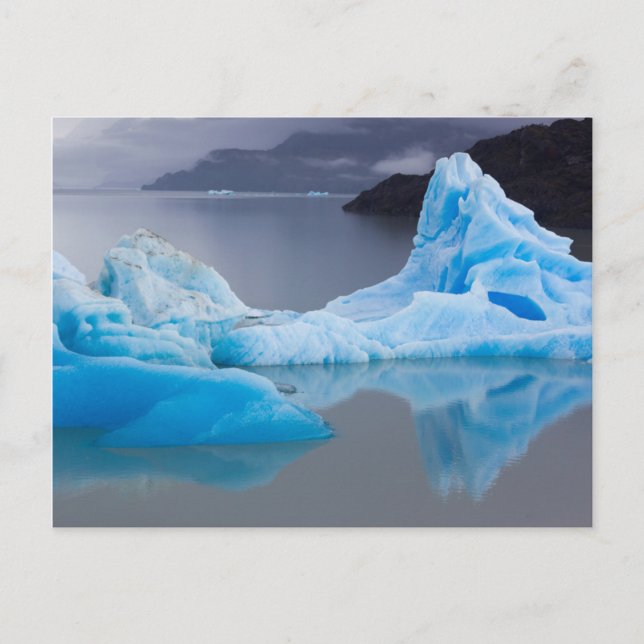 Torres del Paine National Park, Glacial ice Postcard (Front)