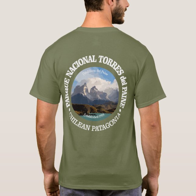 Torres del Paine National Park T-Shirt (Back)