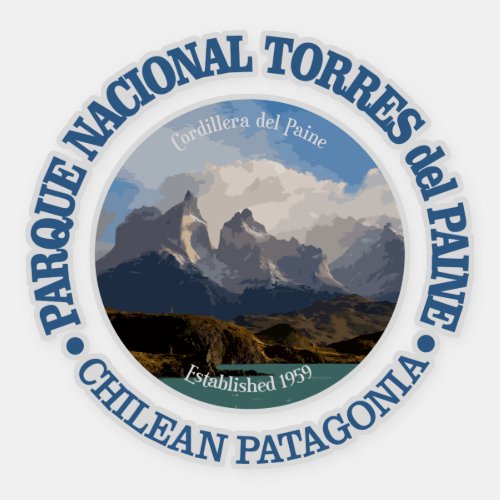 Torres del Paine NP Sticker