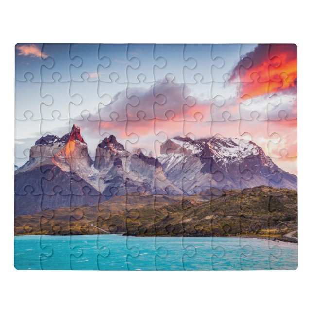 Torres del Paine park Jigsaw Puzzle (Puzzle Horizontal)