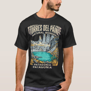 Torres del Paine Patagonia Chile Vintage Travel T-Shirt