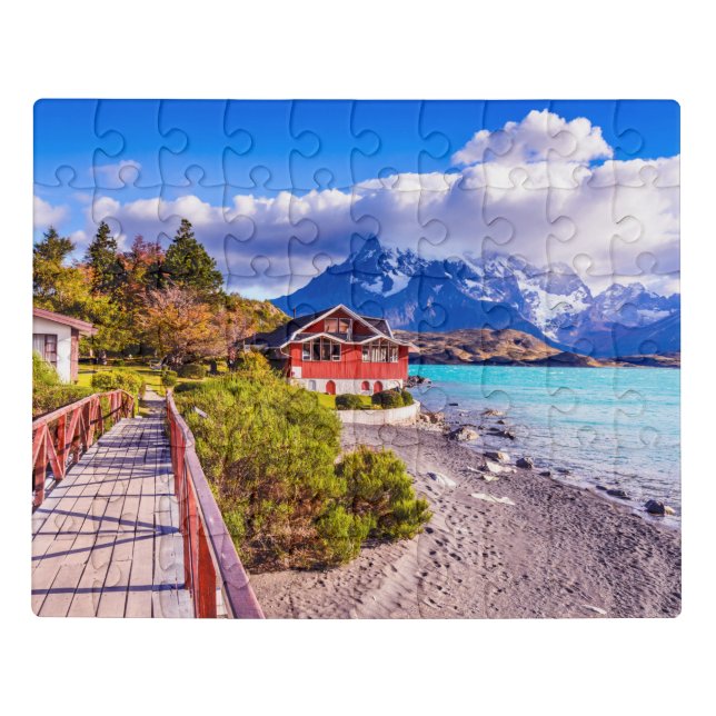 Torres del Paine Patagonia Jigsaw Puzzle (Puzzle Horizontal)