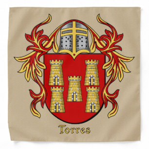 Torres Historical Coat of Arms Bandana