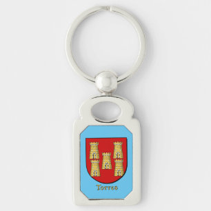 Torres Historical Shield Keychain