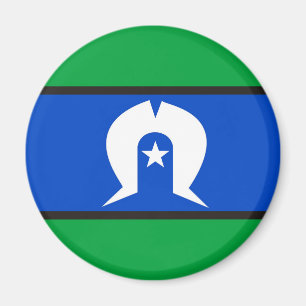 Torres Strait Islander country flag nation symbol Magnet