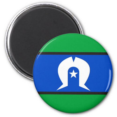 Torres Strait Islander country flag nation symbol Magnet