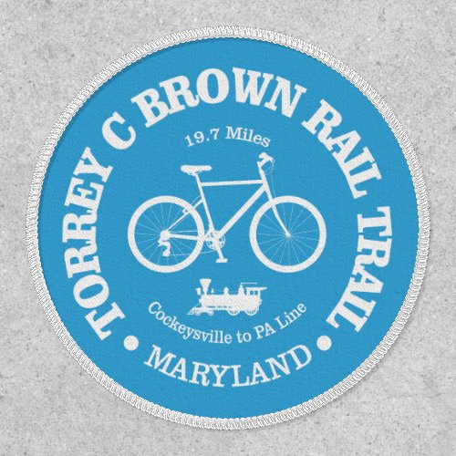 Torrey C Brown Rail Trail cycling  Patch