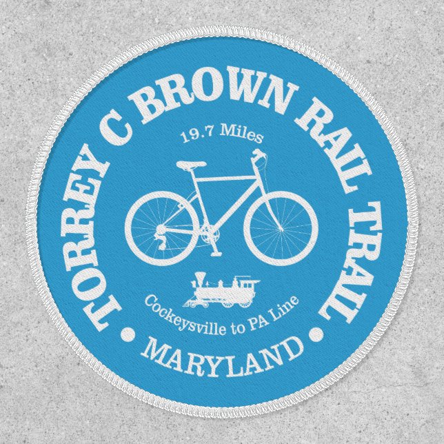 Torrey C Brown Rail Trail (cycling)  Patch (Front)