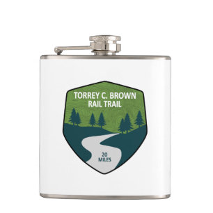Torrey C. Brown Rail Trail Flask