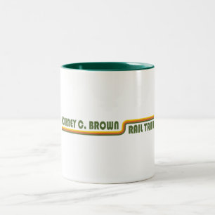 Torrey C. Brown Rail Trail Maryland Two-Tone Coffee Mug