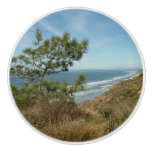 Torrey Pine and California Coastline Ceramic Knob