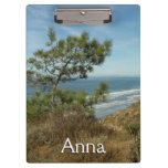 Torrey Pine and California Coastline Clipboard