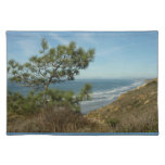 Torrey Pine and California Coastline Cloth Placemat