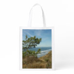 Torrey Pine and California Coastline Grocery Bag