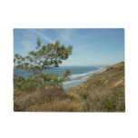 Torrey Pine and California Coastline Landscape Doormat