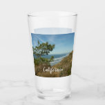 Torrey Pine and California Coastline Landscape Glass