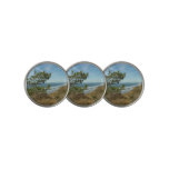 Torrey Pine and California Coastline Landscape Golf Ball Marker