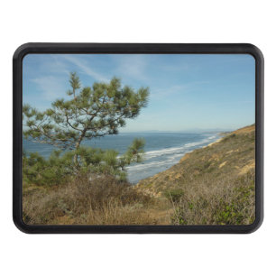 Torrey Pine and California Coastline Landscape Hitch Cover