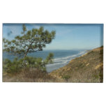 Torrey Pine and California Coastline Landscape Place Card Holder