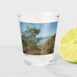 Torrey Pine and California Coastline Landscape Shot Glass