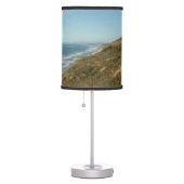 Torrey Pine and California Coastline Landscape Table Lamp (Right)