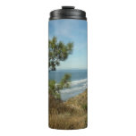 Torrey Pine and California Coastline Landscape Thermal Tumbler