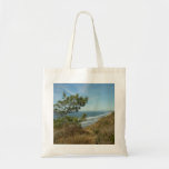 Torrey Pine and California Coastline Landscape Tote Bag