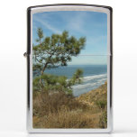 Torrey Pine and California Coastline Landscape Zippo Lighter